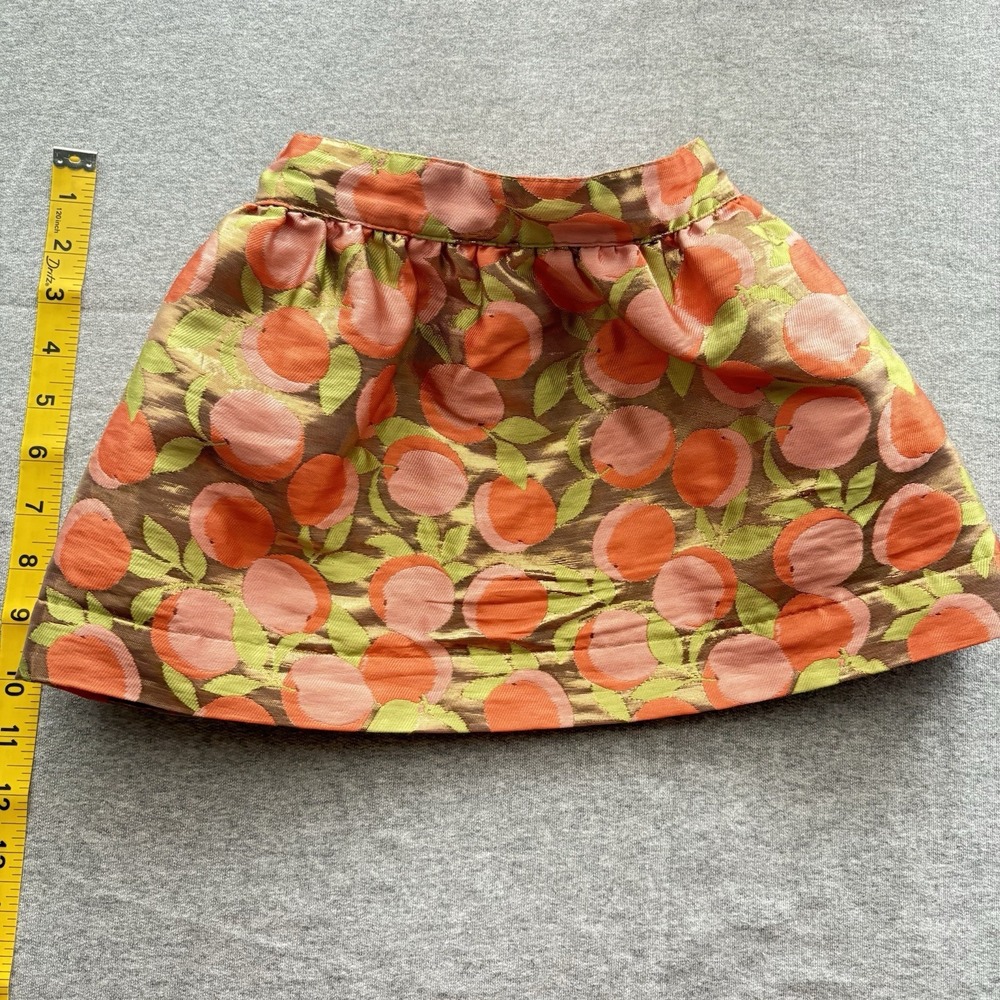Mini Boden Party Skirt Peach Metallic SUPER FUN 3-4Y Partywear Special Occasion